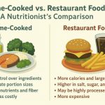 Home-Cooked vs. Restaurant Food: A Nutritionist’s Comparison