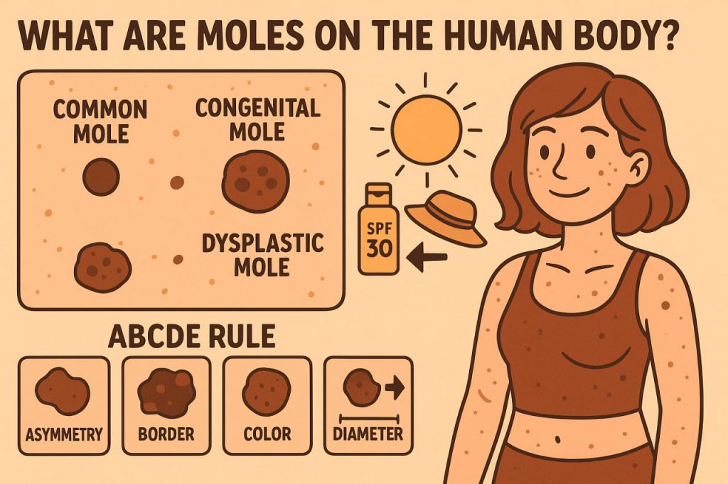 What Are Moles on the Human Body?