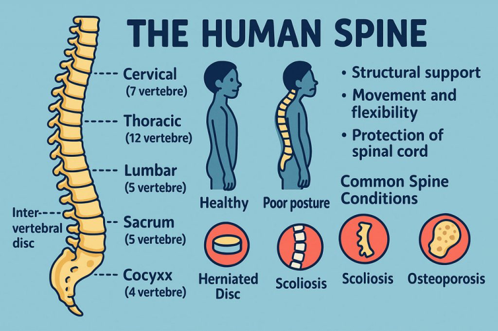 The Human Spine: Structure, Function, and Importance