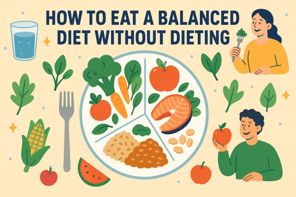 How to Eat a Balanced Diet Without Following a Restrictive Plan