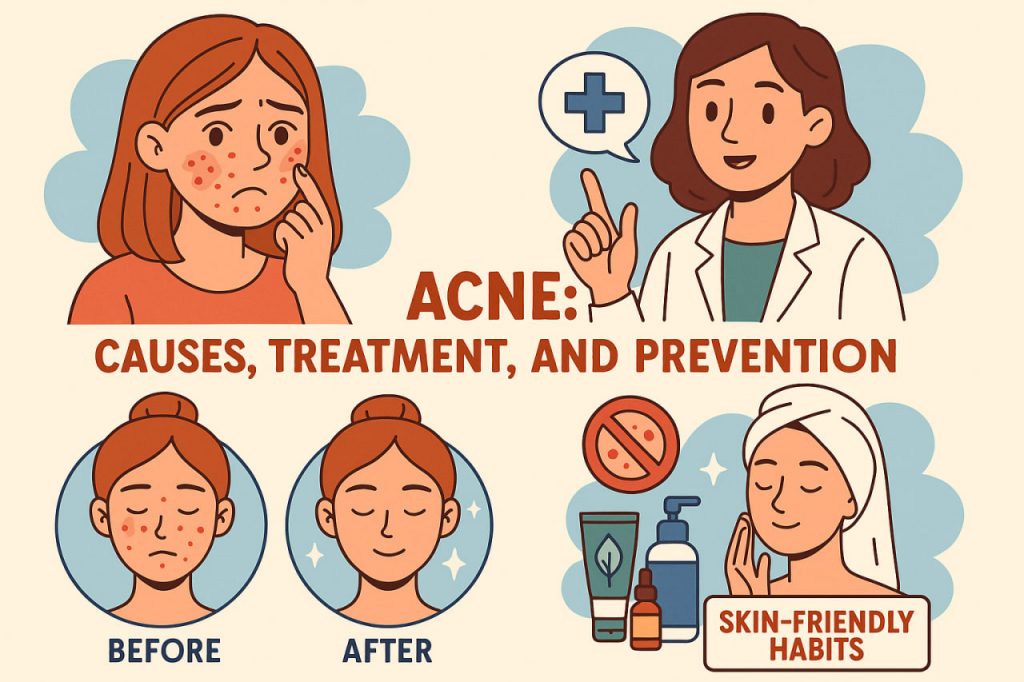 Acne: Causes, Treatment, and Prevention