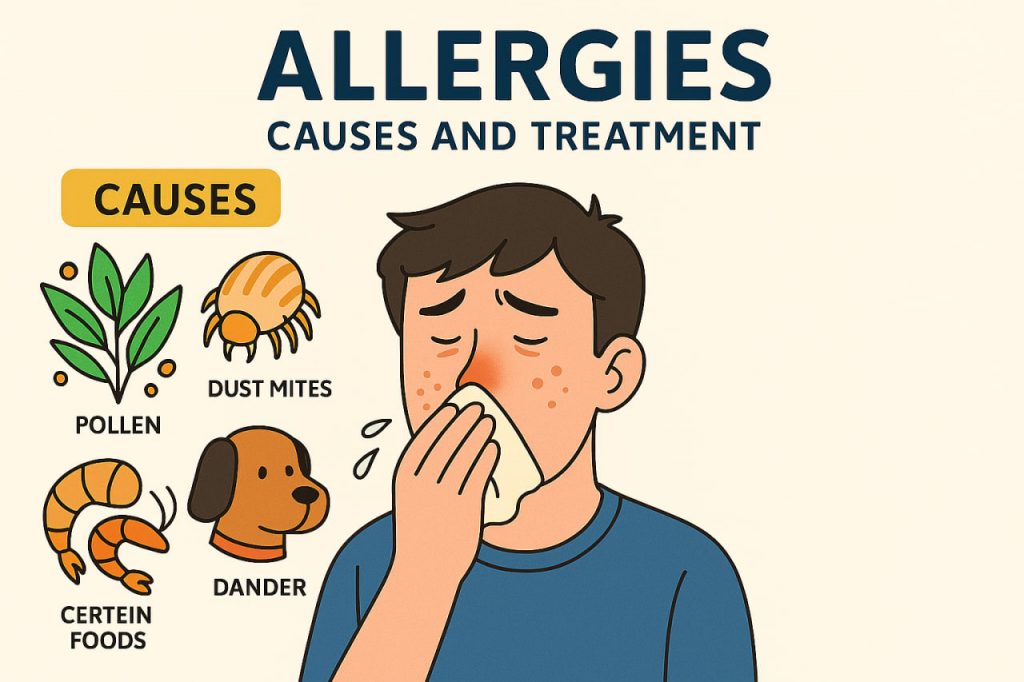 Allergies: Causes, Symptoms, and How to Treat Them