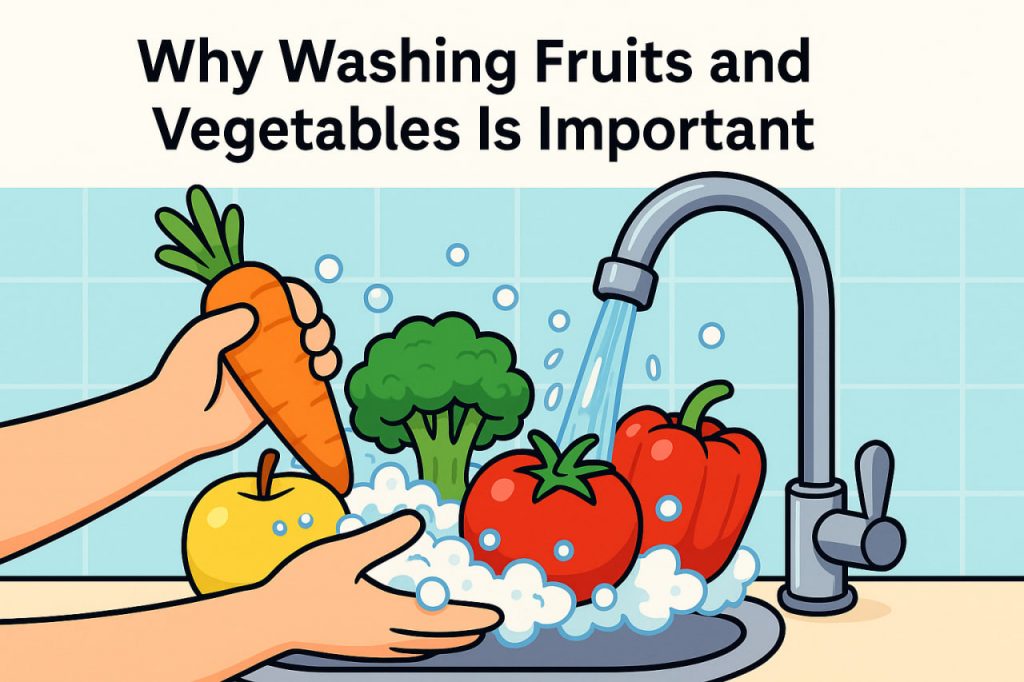 Why Washing Fruits and Vegetables Before Eating Is Important