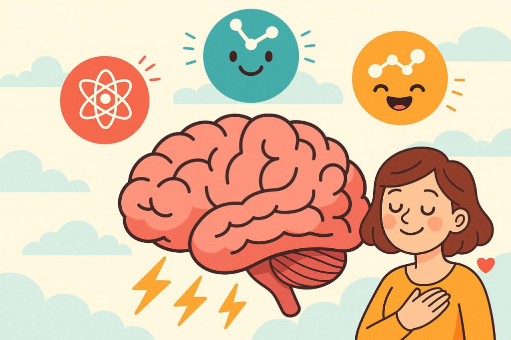 The Happiness Hormones: Dopamine, Serotonin, and Endorphins