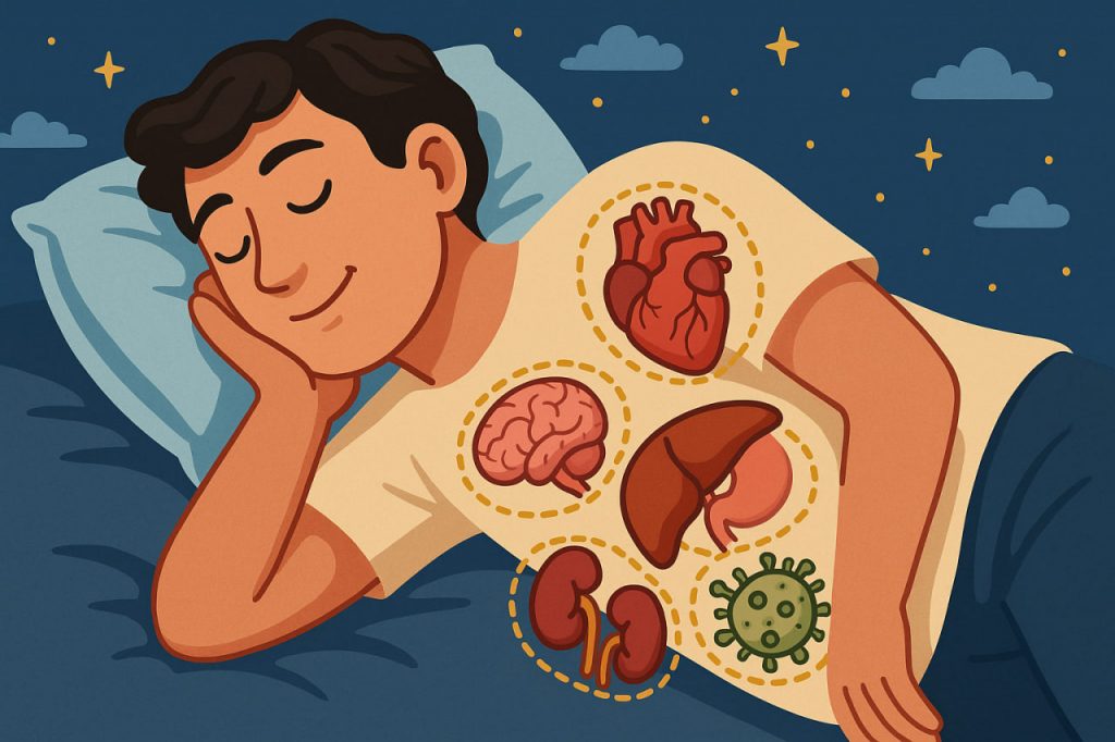 How Sleep Affects the Functioning of Internal Organs