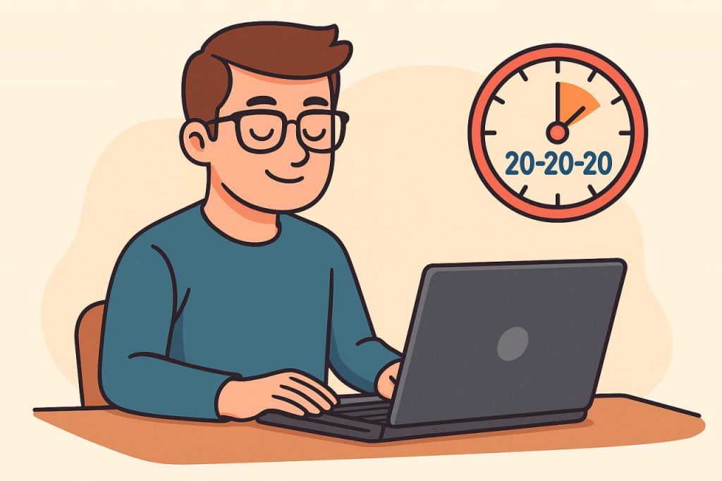 How to Protect Your Vision While Working on a Computer