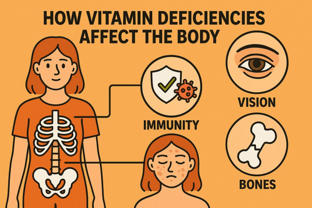 How Vitamin Deficiencies Affect the Body
