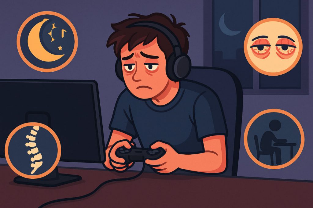 Harm from Video Games for Humans