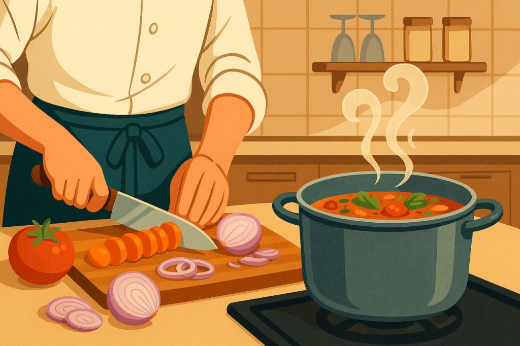 Why Do We Chop Foods Before Cooking?