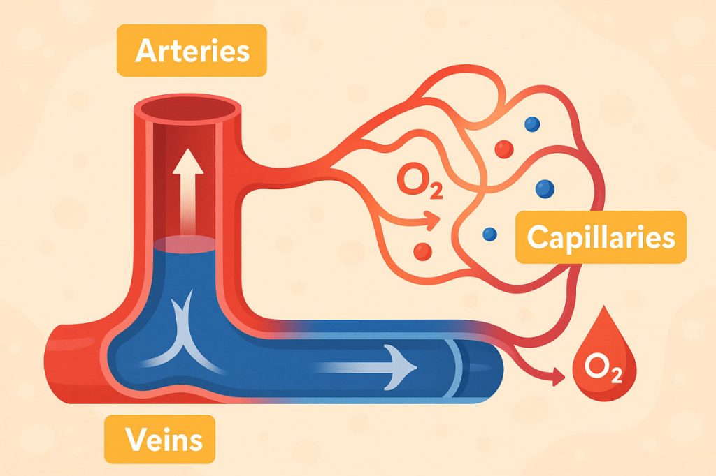 How Human Blood Vessels Are Structured and Why They Are Important