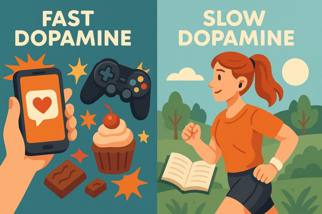 Fast and Slow Dopamine: How It Shapes Our Motivation
