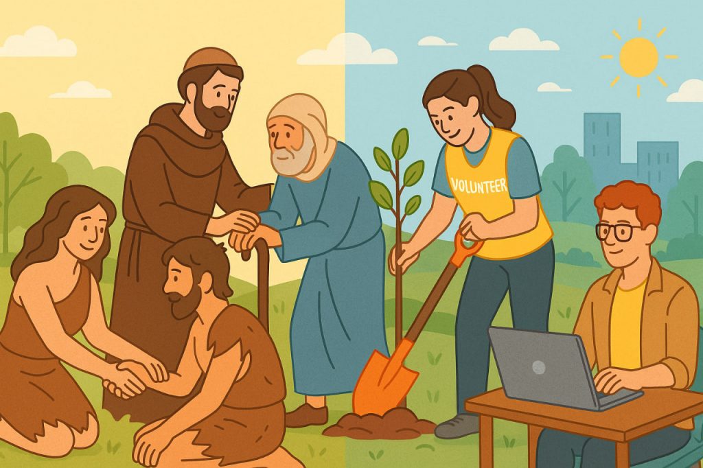 The History of Volunteering: From Ancient Generosity to Global Movement