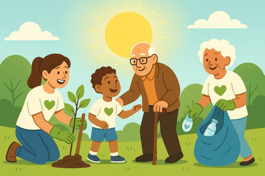 The Benefits of Volunteering for the Mental and Physical Health of Society