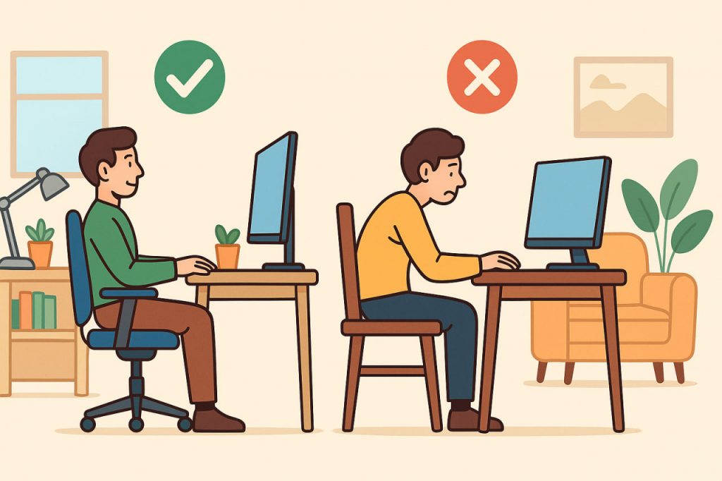 How to Choose the Right Chair or Sitting Position for Health and Comfort