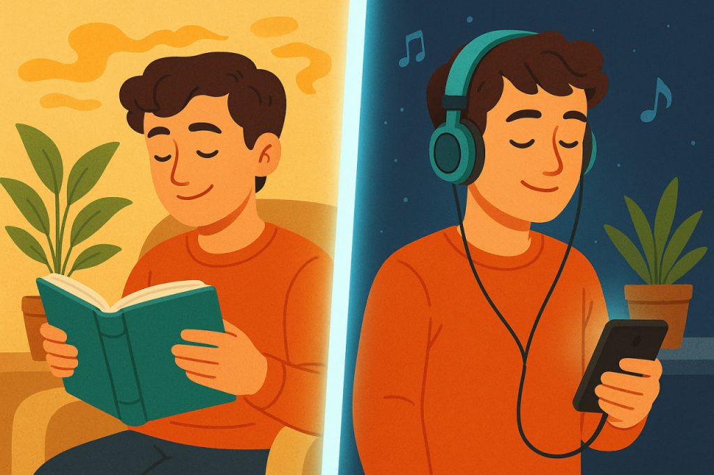 Listening to Books vs Reading Them: Which Is More Beneficial and Why?