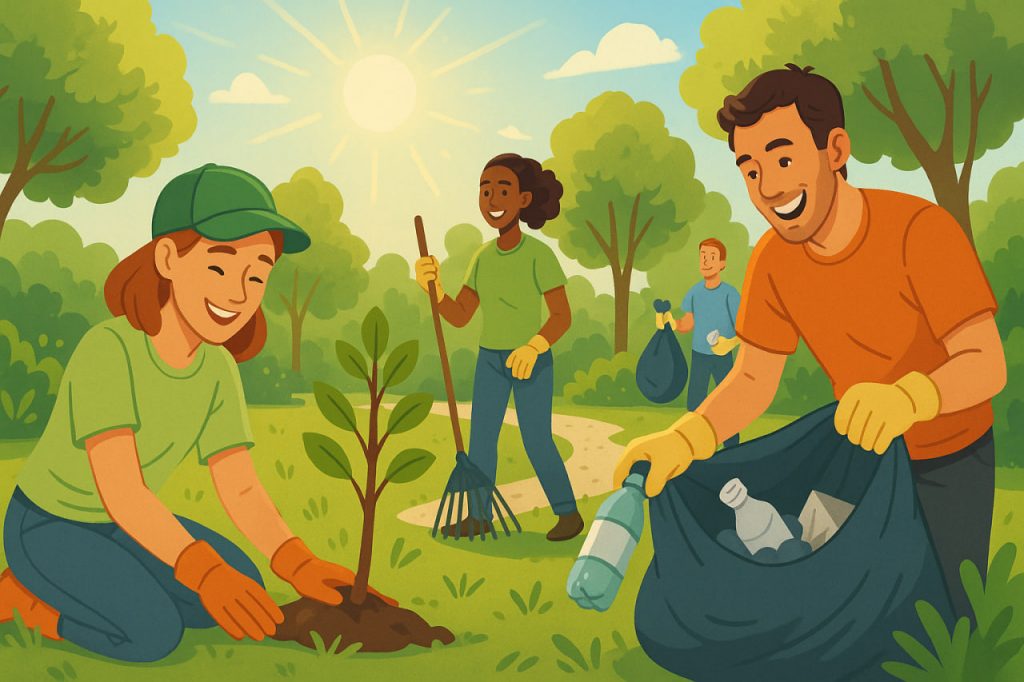 The Health Benefits of Community Clean-Up Days