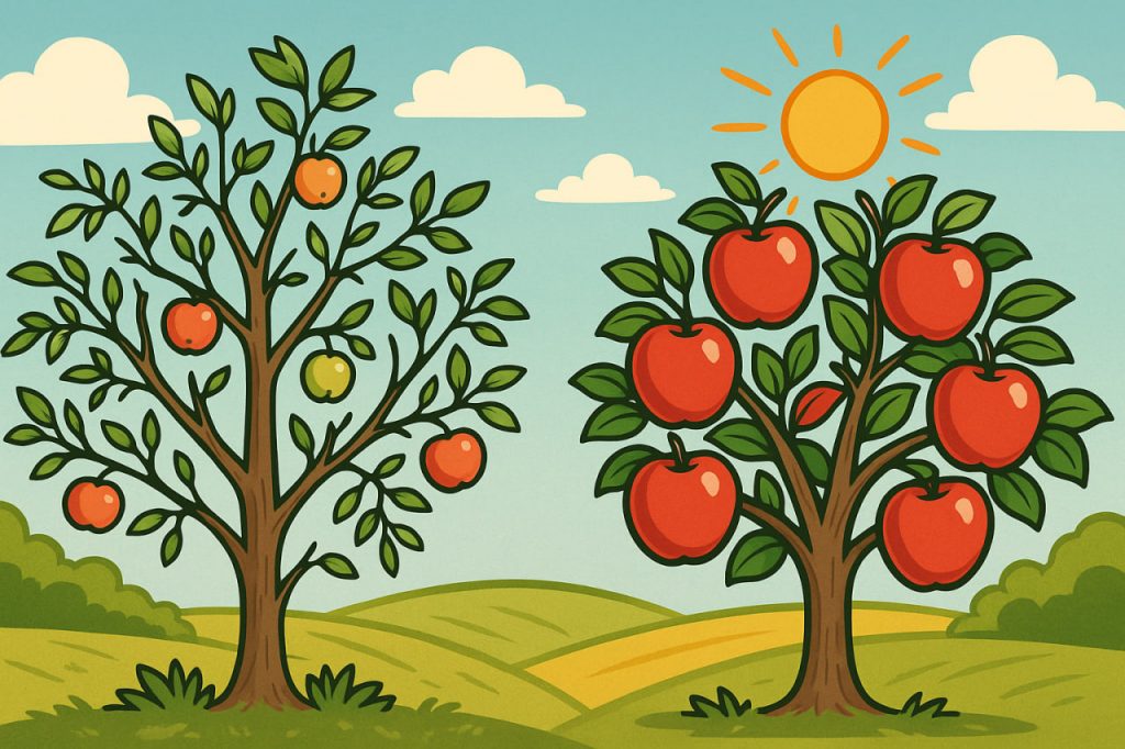 Which Apple Varieties Are Artificial and How to Distinguish Them from Natural Ones
