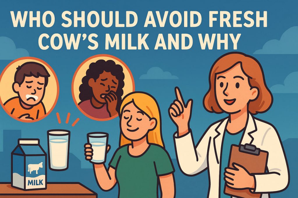 Who Should Avoid Fresh Cow’s Milk and Why