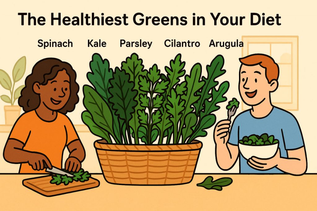 The Healthiest Greens to Include in Your Diet
