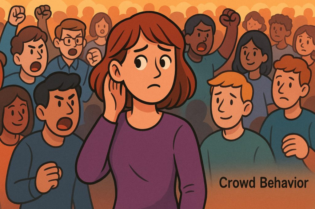 How Crowds Influence Human Behavior