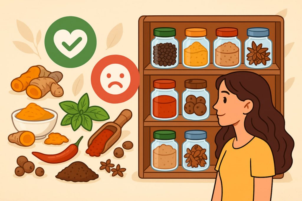 Healthy and Harmful Spices: How Seasonings Affect the Human Body