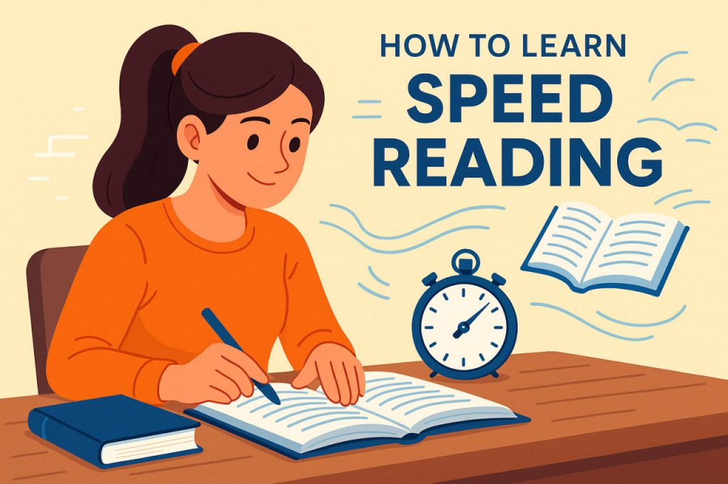 How to Learn Speed Reading: Techniques, Science, and Training Strategies