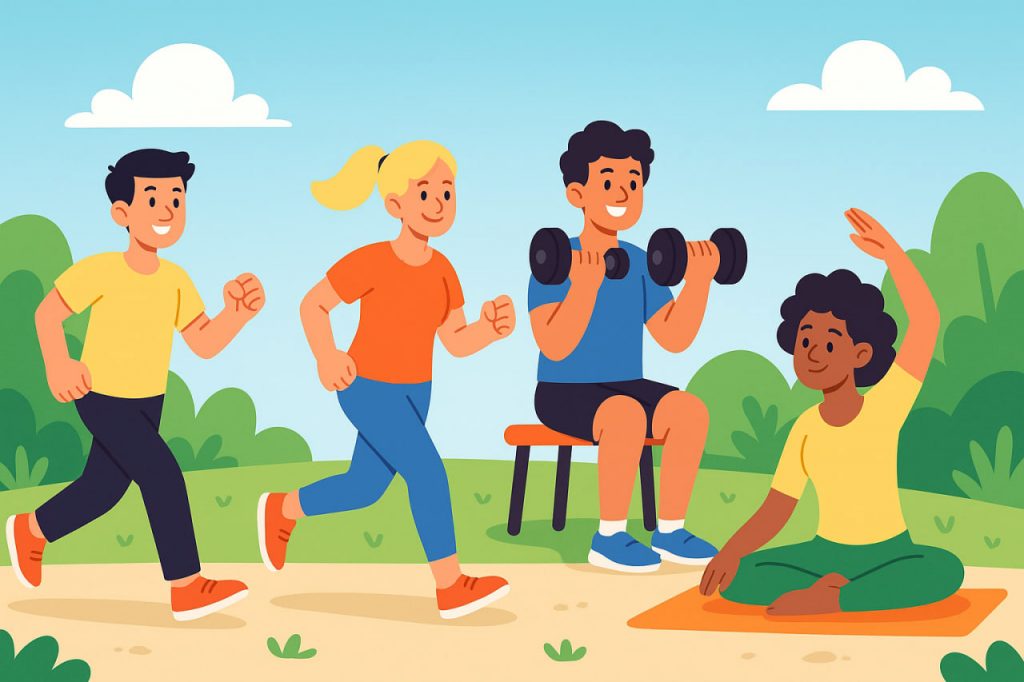 The Benefits of Moderate Physical Activity for Human Health