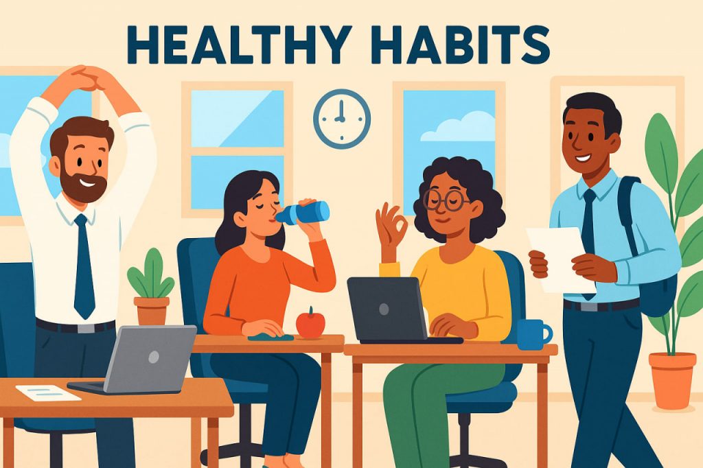 Health Recommendations for Office Workers: How to Stay Well in a Sedentary Environment
