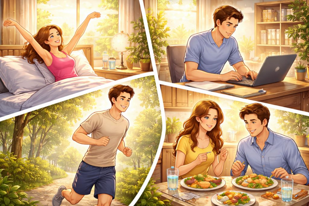 How to Build a Daily Routine for Productivity and Health