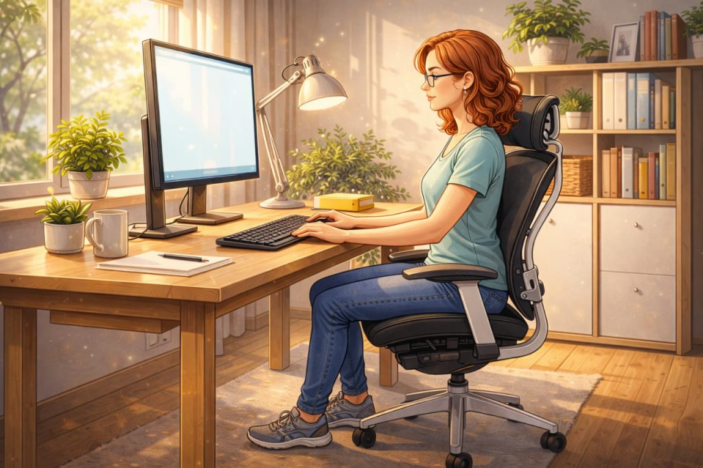 How to Organize an Ergonomic Home Workspace