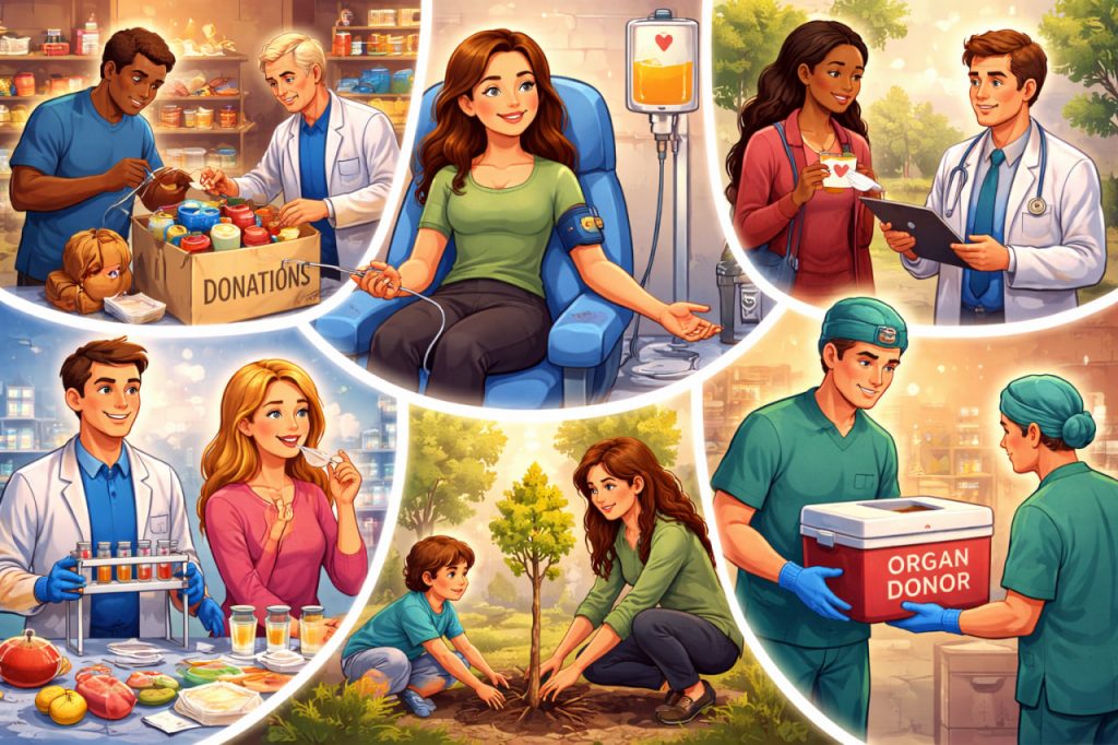 Ways People Can Donate to Benefit Society