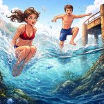 How Dangerous Is Jumping into Cold Sea Water from a Pier?