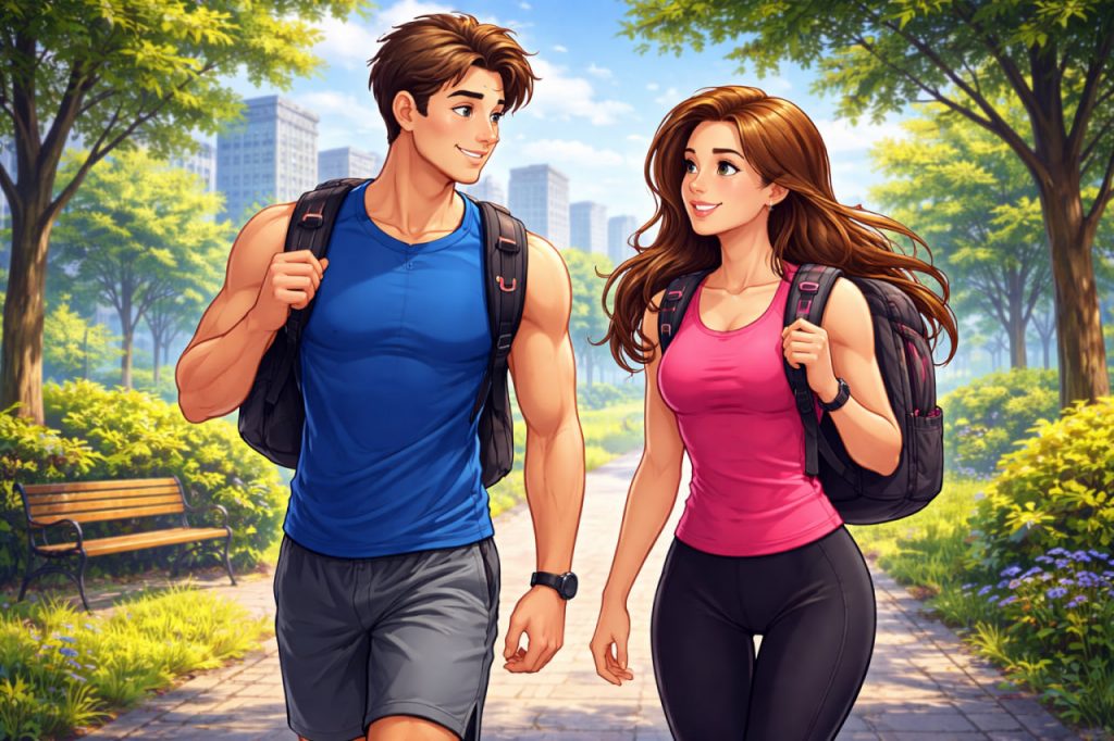 Is Wearing a Small Backpack Constantly Harmful or Beneficial for a Physically Trained Man?