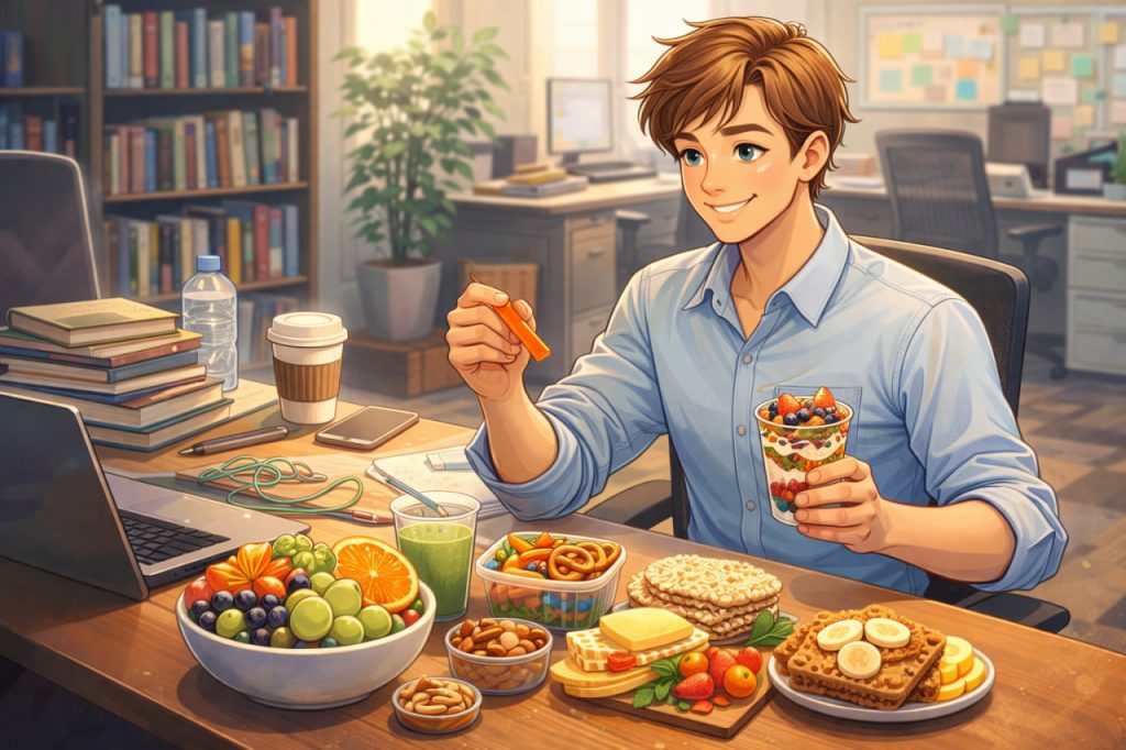 Healthy Snacks for Office Work and Studying