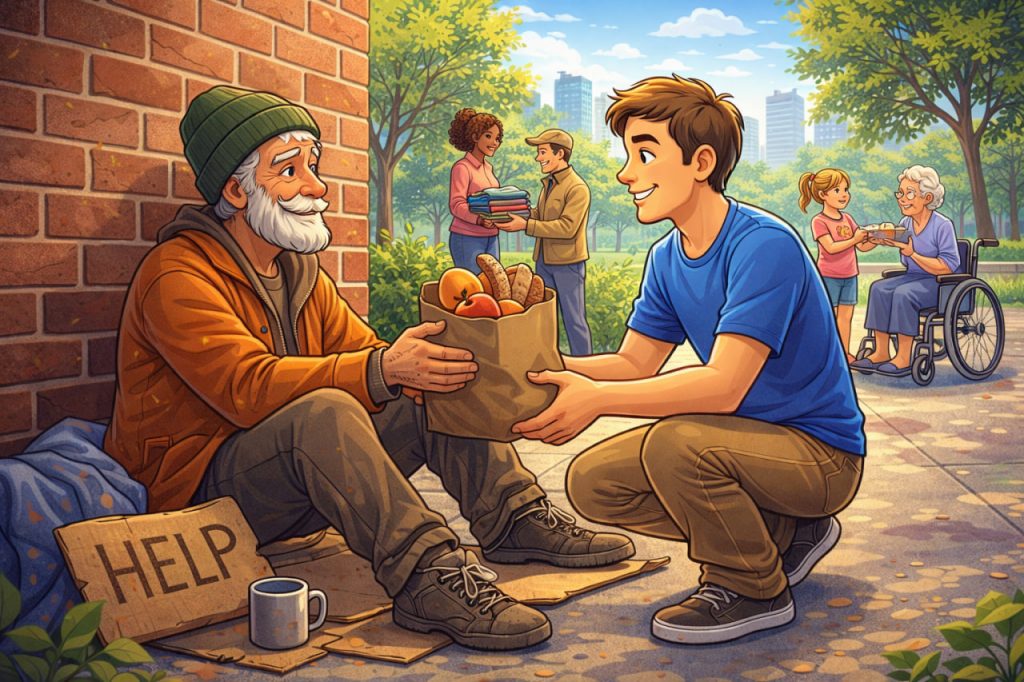 Caring for Those in Need: How Helping Others Improves Your Health