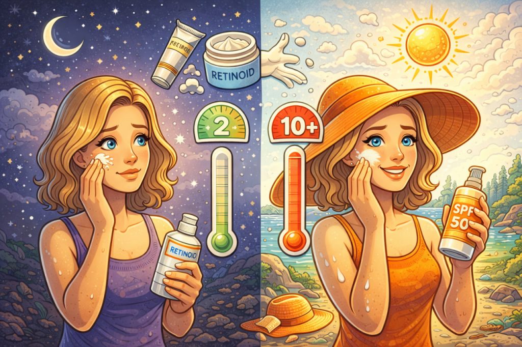 Retinoids and UV Index: What You Need to Know for Safe Skincare