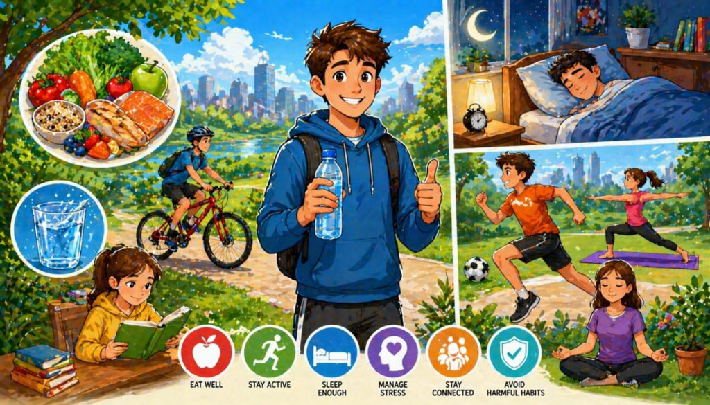 How to Maintain Good Health from a Young Age: Science-Based Habits for a Long and Active Life