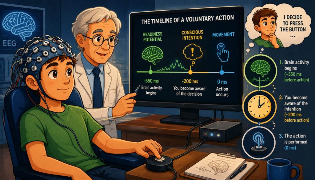 The Benjamin Libet Experiment: Do We Decide Before We Know It?