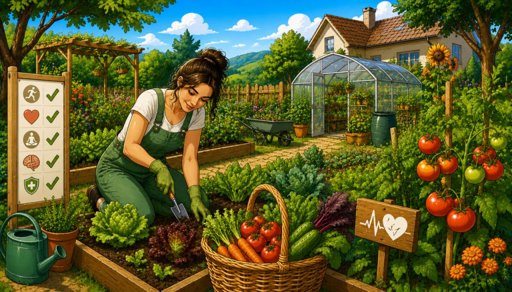 Gardening and Health: How a Vegetable Garden Improves Body and Mind