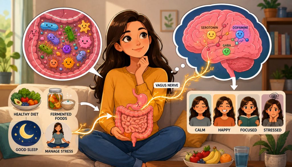 How the Gut Microbiome Influences Our Mood