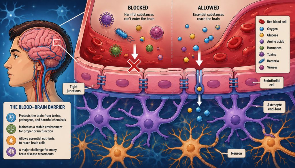 The Blood-Brain Barrier: The Brain’s Invisible Protective Shield