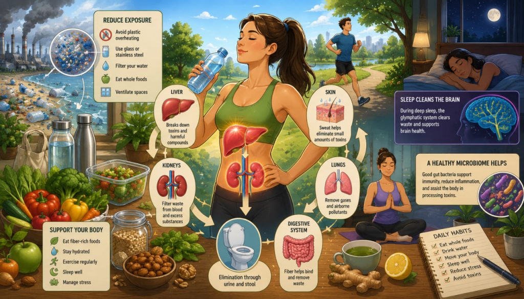 Can the Body Remove Plastic and Harmful Substances? What Science Really Says