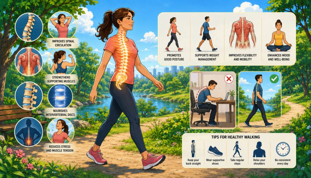 Walking and Spine Health: What Modern Science Really Says
