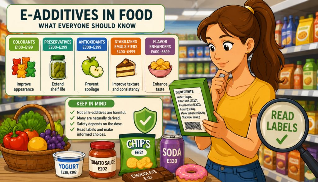 E-Additives in Food: What Everyone Should Know