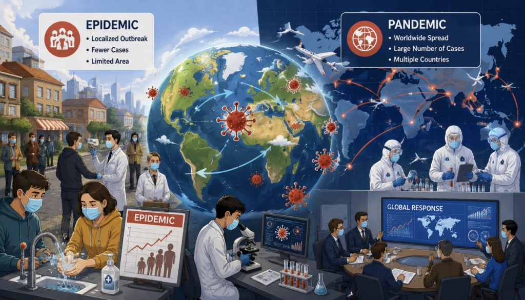 Pandemic and Epidemic: What Is the Difference and Why Humanity Must Be Prepared
