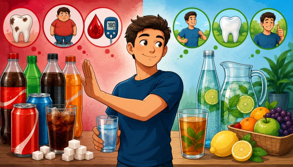 Carbonated Soft Drinks: Why They May Be Harmful and Why Many Experts Recommend Reducing Them