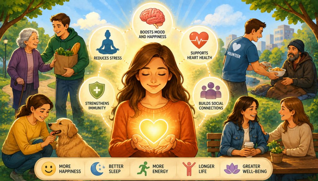 How Kindness Affects Health: The Surprising Science Behind Helping Others