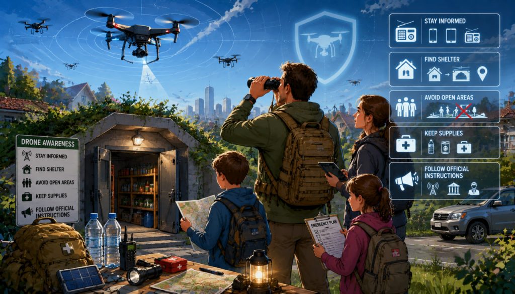 How to Protect Yourself and Your Family from Military Drones