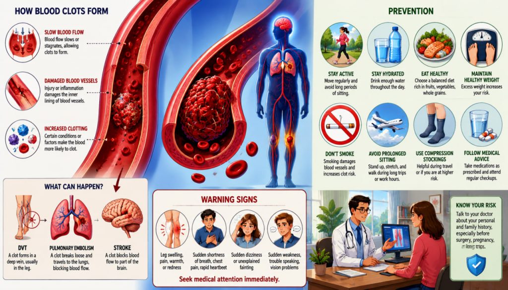 Blood Clots: Why They Form and How to Prevent Them