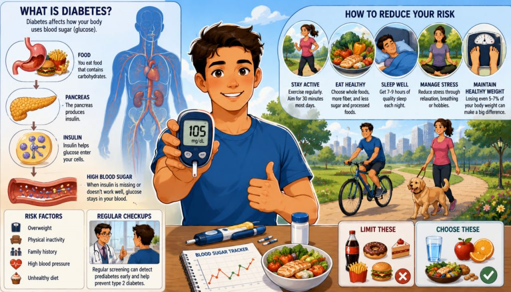 Diabetes: What Is It and How Can You Reduce Your Risk?